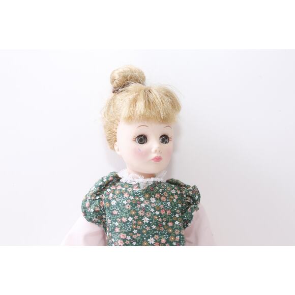 Effanbee, Dressed Doll, 11 1/2", Bent Arms, Old Style, Retro, Long Floral Dress - Picture 2 of 5